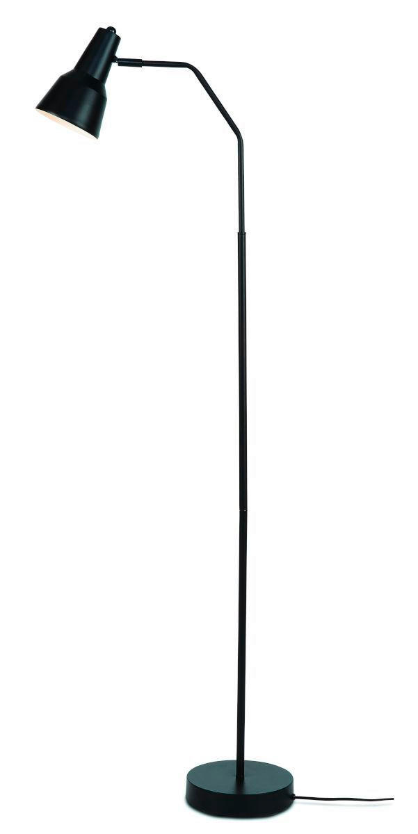 STEHLEUCHTE 32/144 cm    - Schwarz, Design, Metall (32/144cm) - It's about Romi