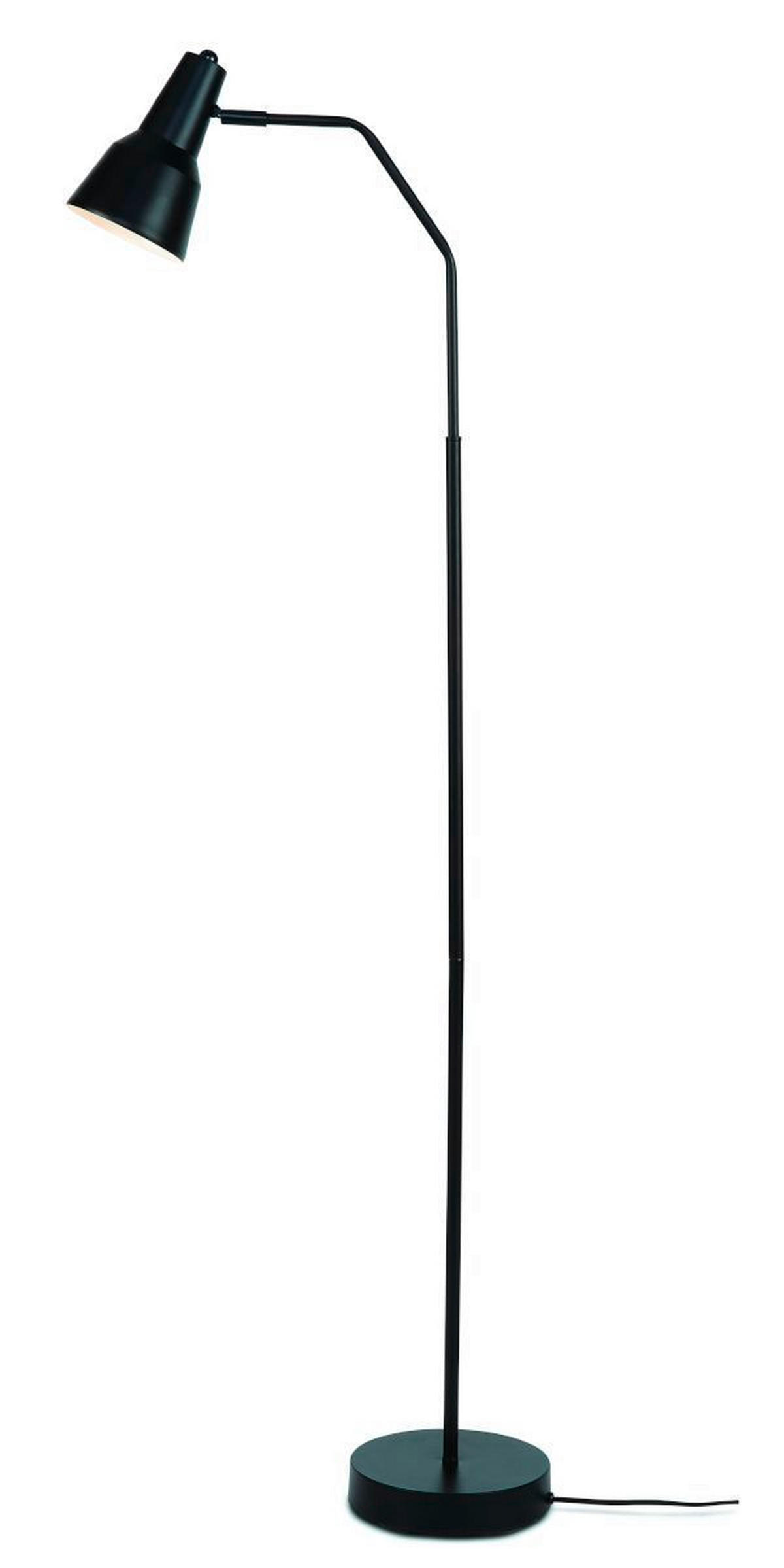 STEHLEUCHTE 32/144 cm    - Schwarz, Design, Metall (32/144cm) - It's about Romi