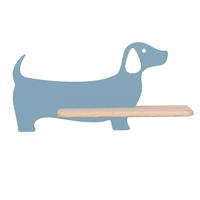 KINDERWANDLEUCHTE 36.5/12/18.5 cm   - Hellblau, KONVENTIONELL, Holz/Holzwerkstoff (36.5/12/18.5cm)