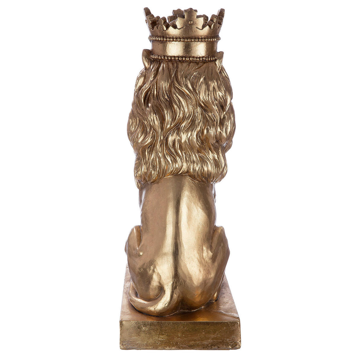 SKULPTUR - Goldfarben, Basics, Stein (25/70/37cm)
