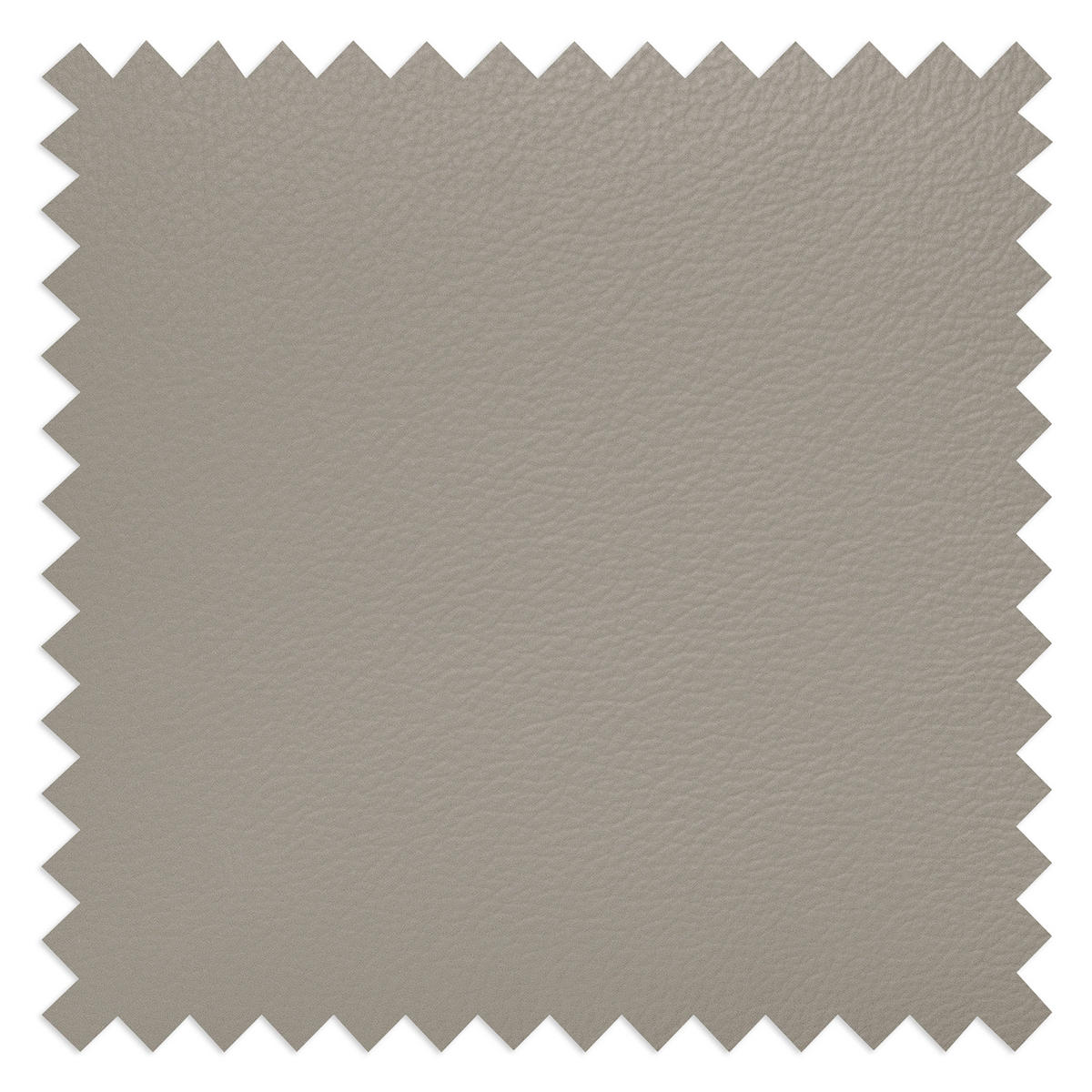 ECKSOFA in Lederlook Echtleder Platinfarben  - Platinfarben/Chromfarben, Design, Leder/Textil (241/168cm) - Livetastic