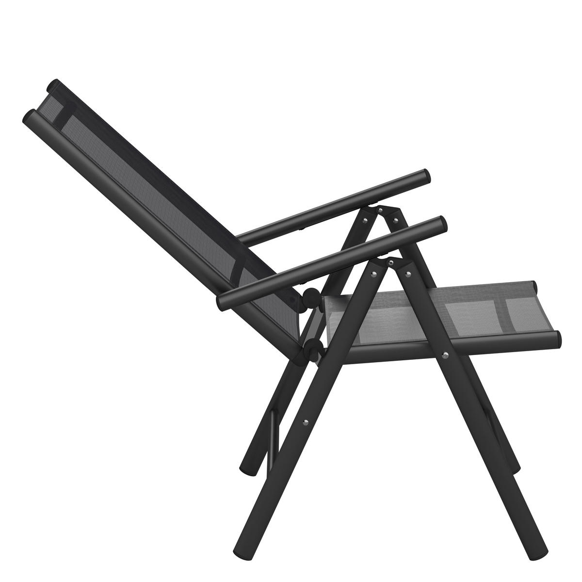 UTEGRUPP  - svart/antracit, Modern, metall/textil - Ambia Garden