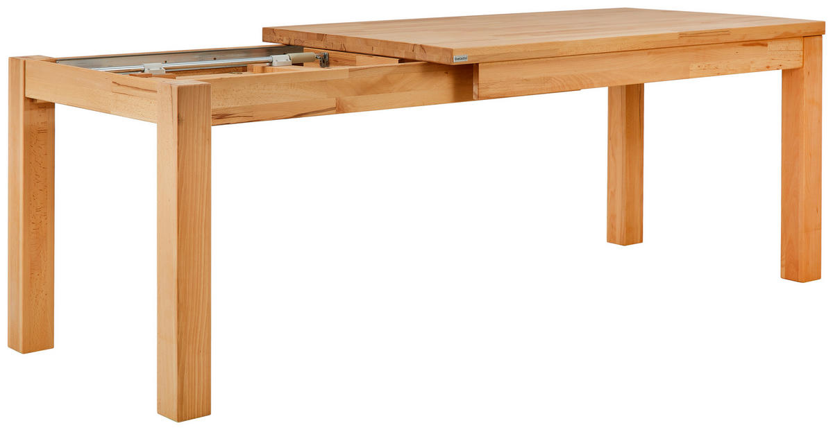JEDÁLENSKÝ STÔL, jadrový buk, 140/80/75 cm - jadrový buk, Natur, drevo (140/80/75cm) - Livetastic