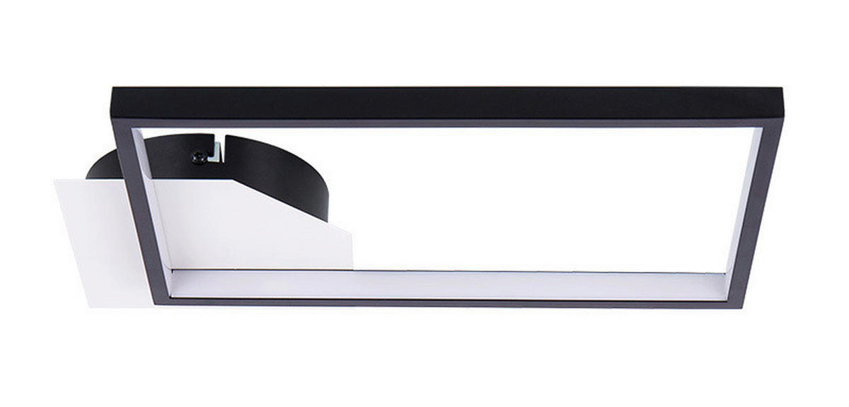 STROPNA LED-SVETILKA  OSLO //3000 K/230 V/ - črna, Design, kovina/umetna masa (31,6/21,6/4,7cm)