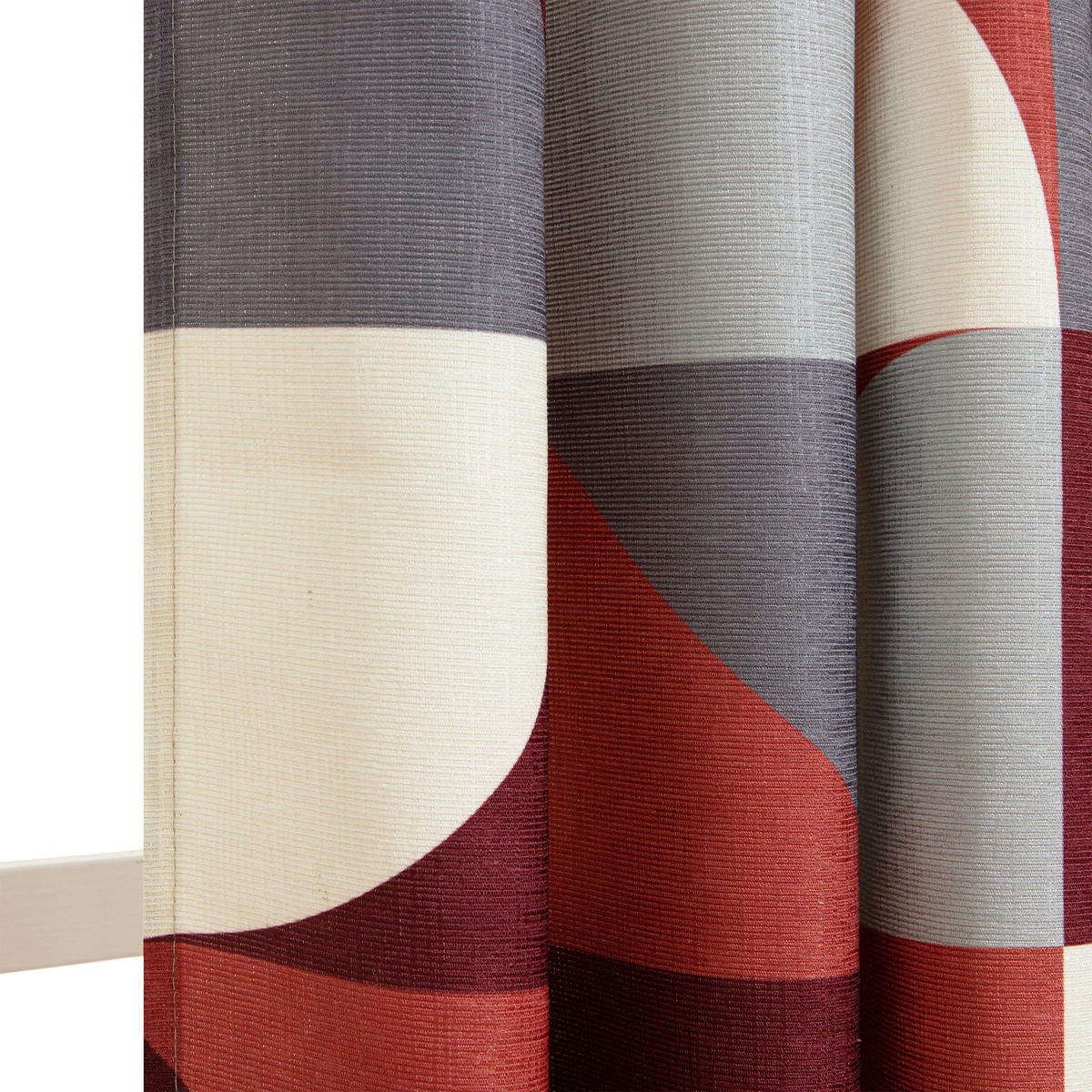FERTIGVORHANG  blickdicht   140/280 cm  - Terracotta, Basics, Textil (140/280cm)