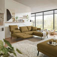 ECKSOFA  in Flachgewebe Schilfgrün  255-365/175-224 cm  - Schilfgrün/Schwarz, Design, Textil/Metall (255-365/175-224cm) - Dieter Knoll