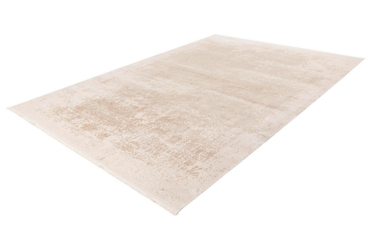 FLACHWEBETEPPICH  Wohnzimmer 120/170 cm Venezia Beige rechteckig  - Beige, LIFESTYLE, Textil (120/170cm) - Batucci