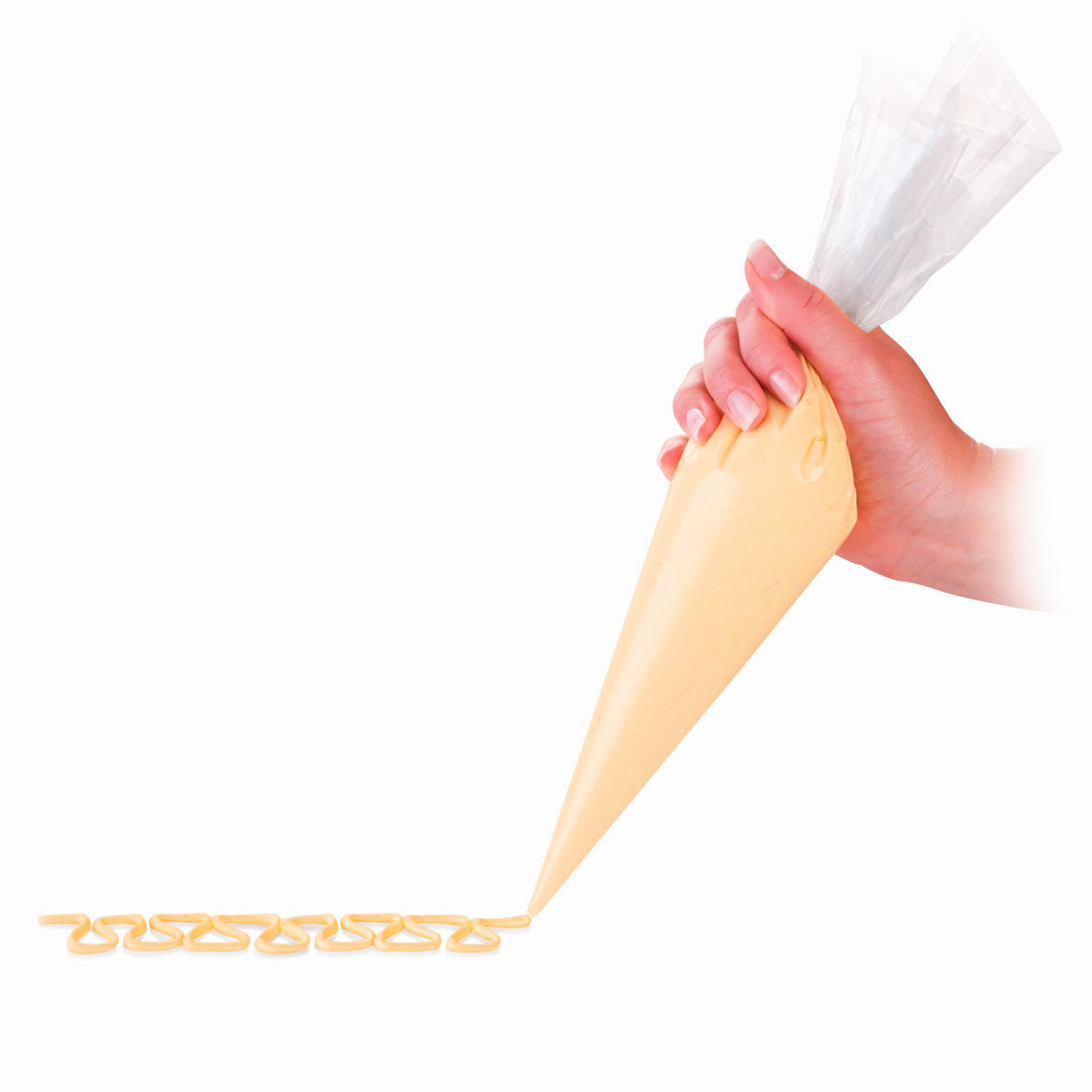 ZDOBIČKA - krémová, Basics, plast (7/2,1/25cm) - Tescoma