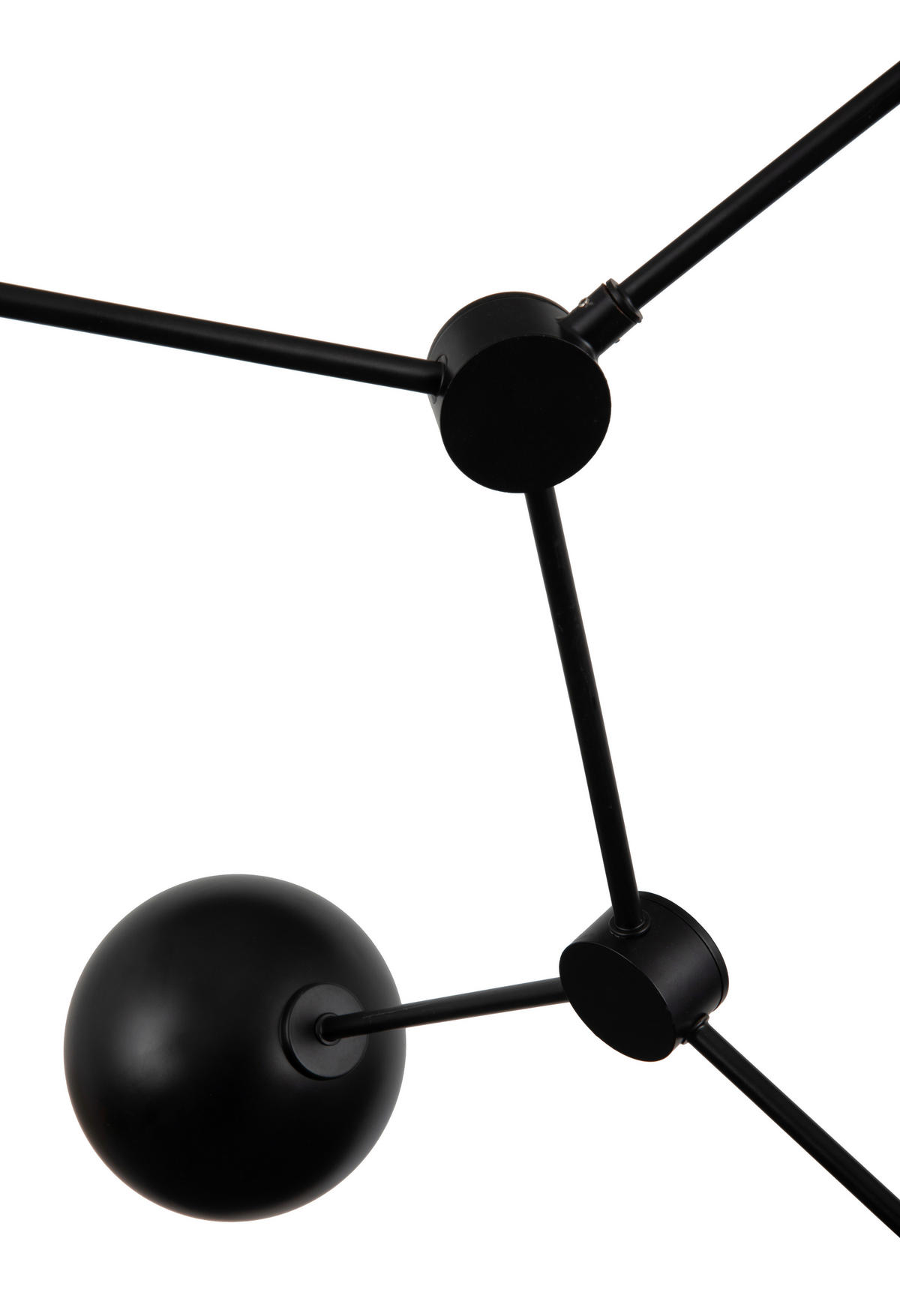 HÄNGELEUCHTE 148/110/159 cm  - Schwarz, Trend, Metall (148/110/159cm) - Novel