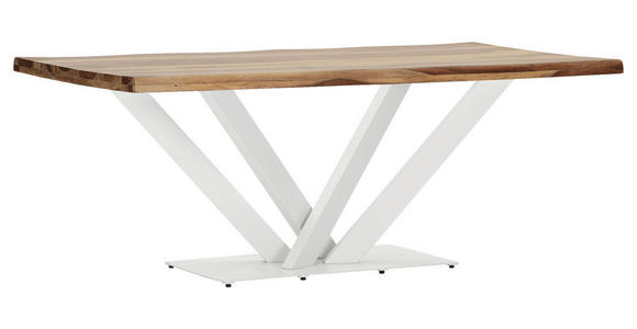 TISCHPLATTE      - Sheeshamfarben, Design, Holz (200/100/5cm) - Landscape