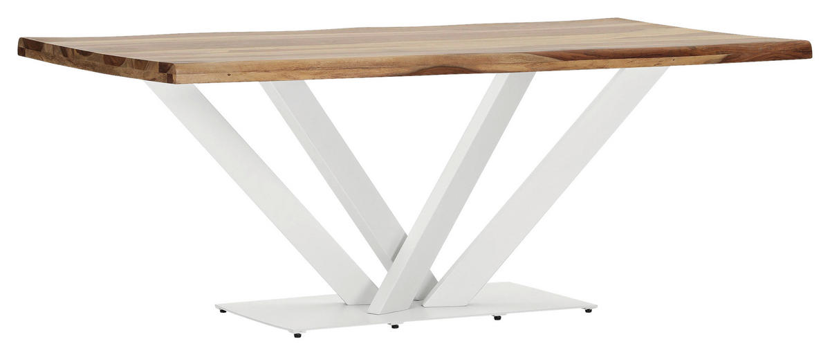 TISCHPLATTE Sheeshamfarben   - Sheeshamfarben, Design, Holz (200/100/5cm) - Landscape