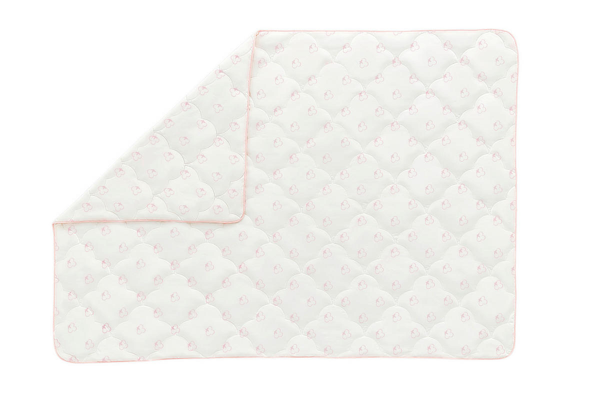 BETTDECKE - Weiß, Basics, Textil (200/200/4cm) - Yatas