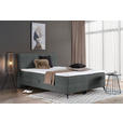 BOXBETT 160/200 cm  in Anthrazit  - Anthrazit/Schwarz, Design, Holz/Holzwerkstoff (160/200cm) - Xora