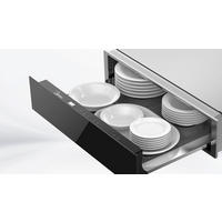 WÄRMESCHUBLADE MWMTCN14J-BK  - Schwarz, Basics, Glas/Metall (59,5/14,1/54,1cm) - Midea