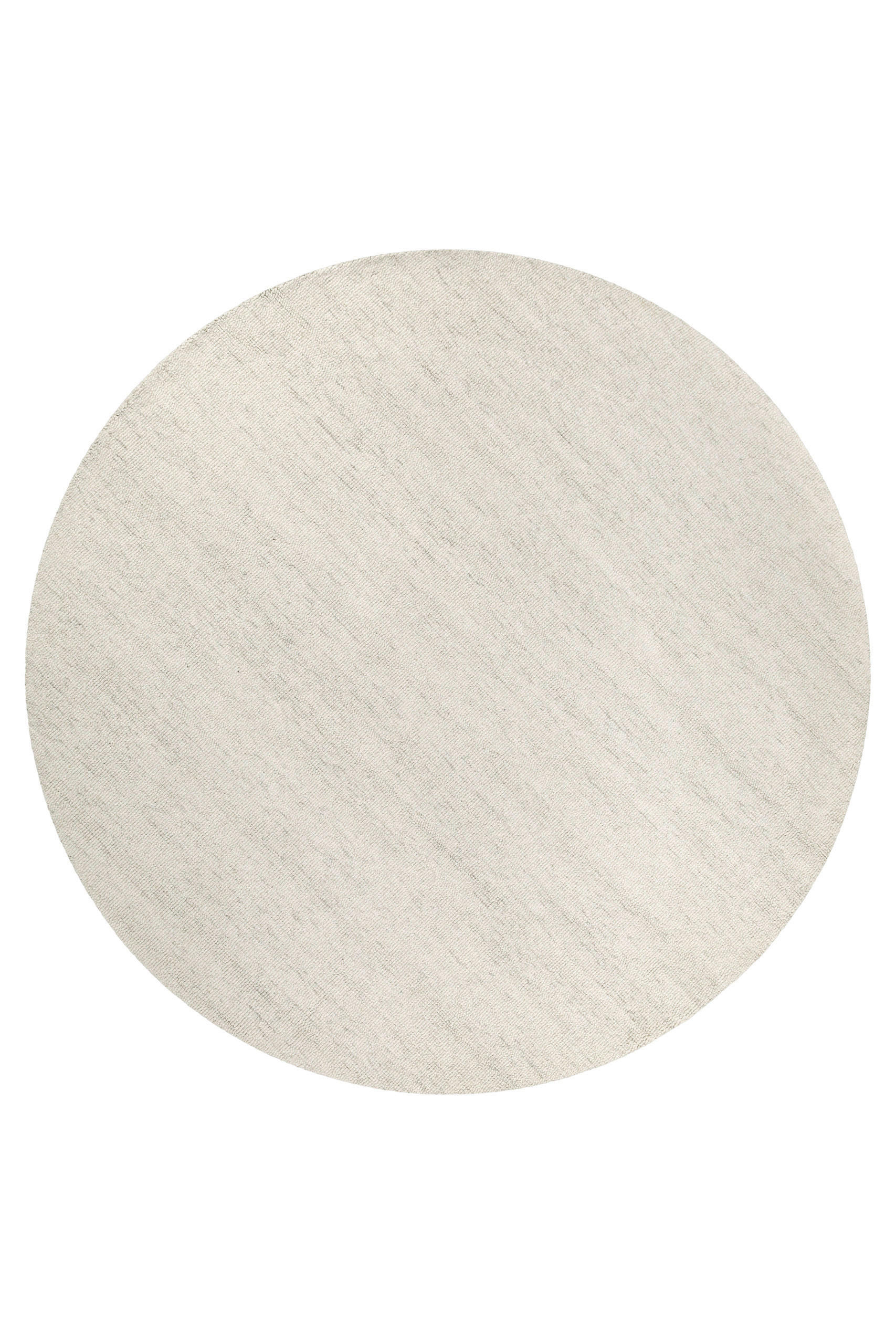 WEBTEPPICH 200 cm Hamptons Sixteen Elfenbein rund  - Elfenbein, KONVENTIONELL, Textil (200cm) - WECON HOME
