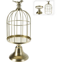 ETAŽER        12/29 cm      - zlate barve, Basics, kovina (12/29cm)