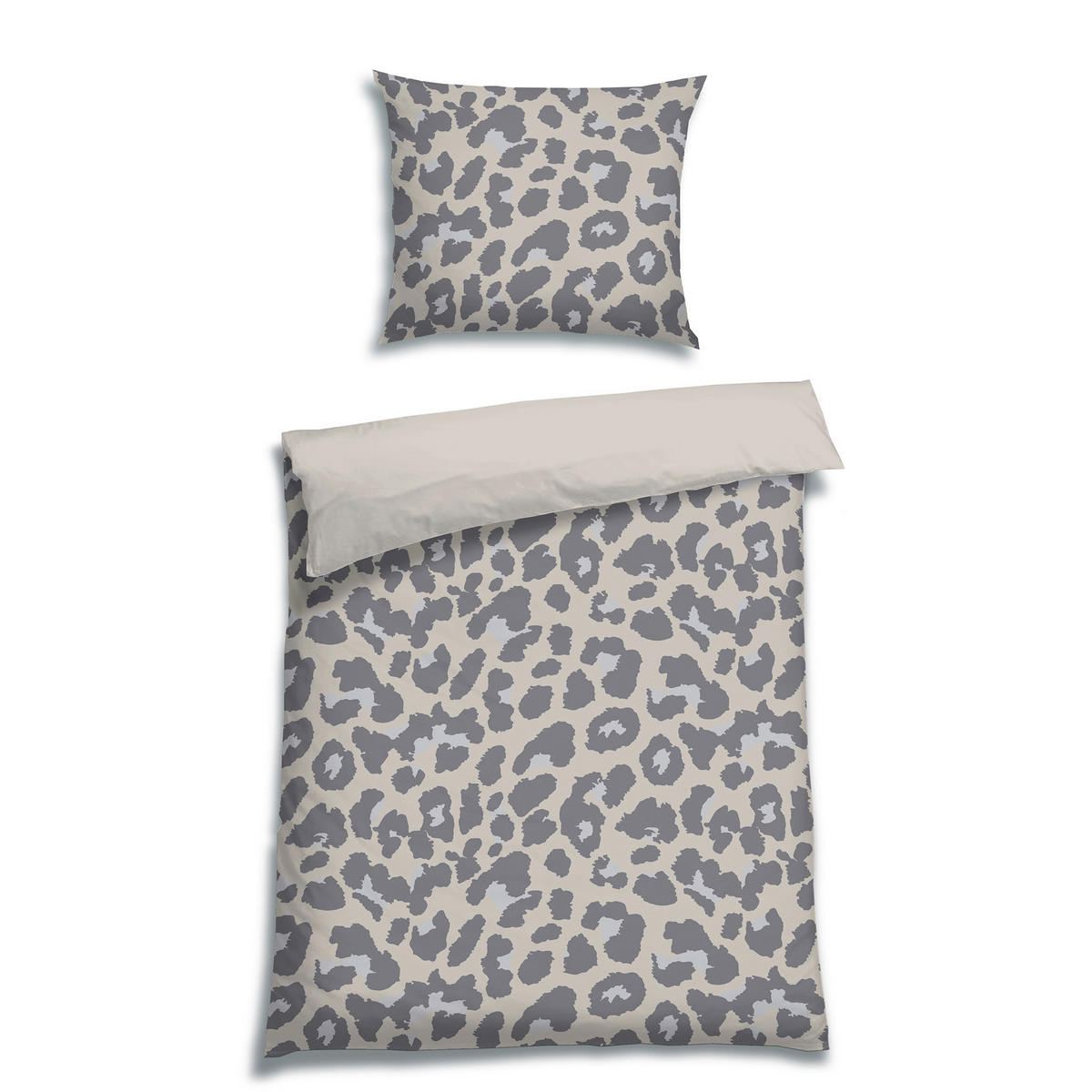 BETTWÄSCHE Renforcé 140/200 cm  - Beige, Design, Textil (140/200cm) - Florella