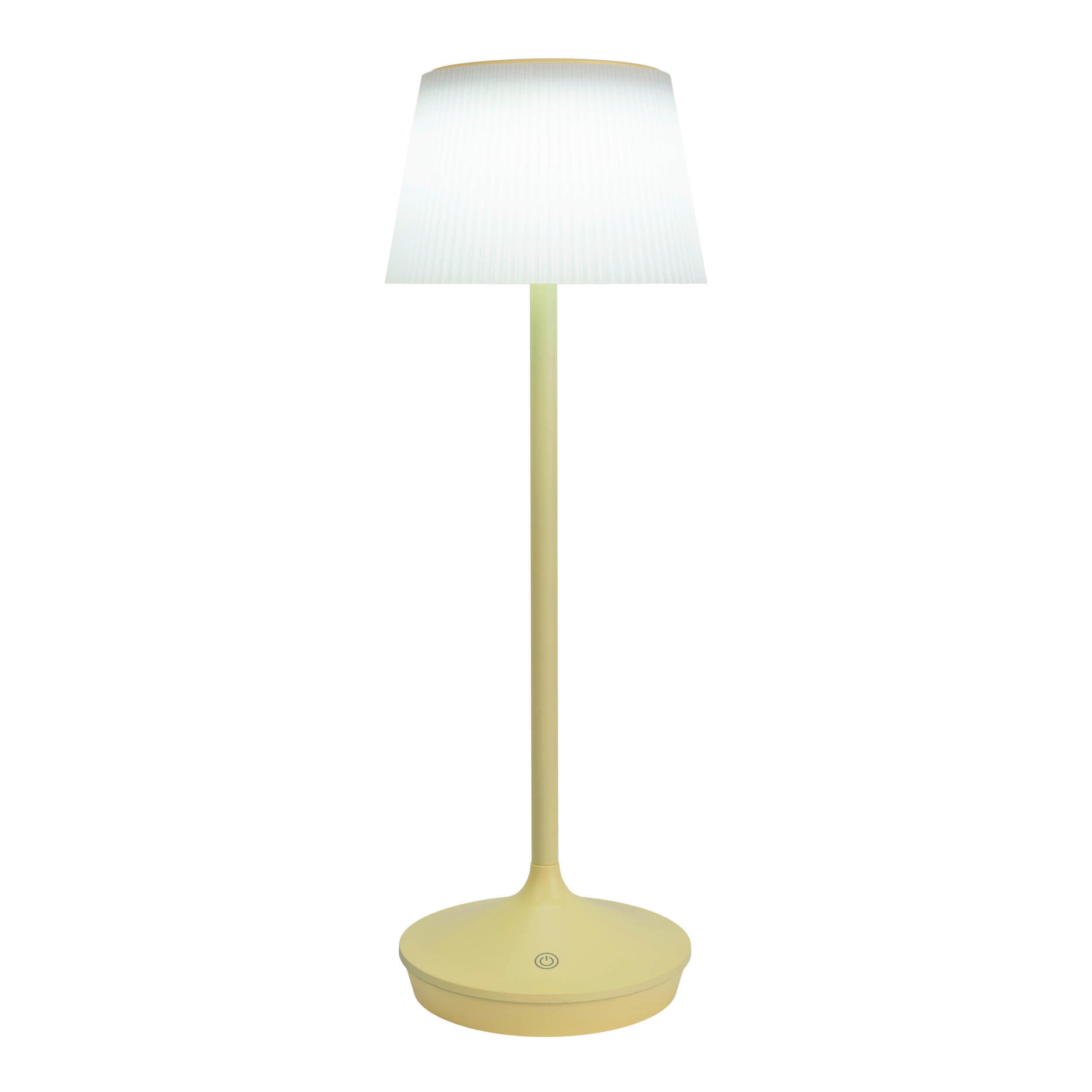 SOLARLEUCHTE EMMI 13/38 cm   - Gelb/Weiß, Trend, Kunststoff/Metall (13/38cm) - Näve