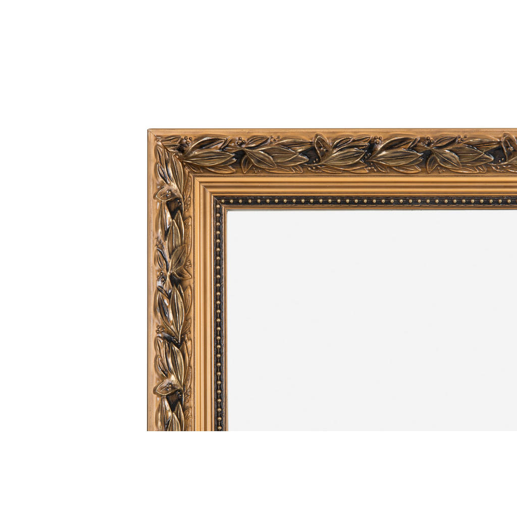 Thumbnail - Carryhome Wandspiegel, Gold, Glas, Eukalyptusholz, massiv, rechteckig, 70x170x3 cm, Ganzkörperspiegel, Spiegel, Wandspie...