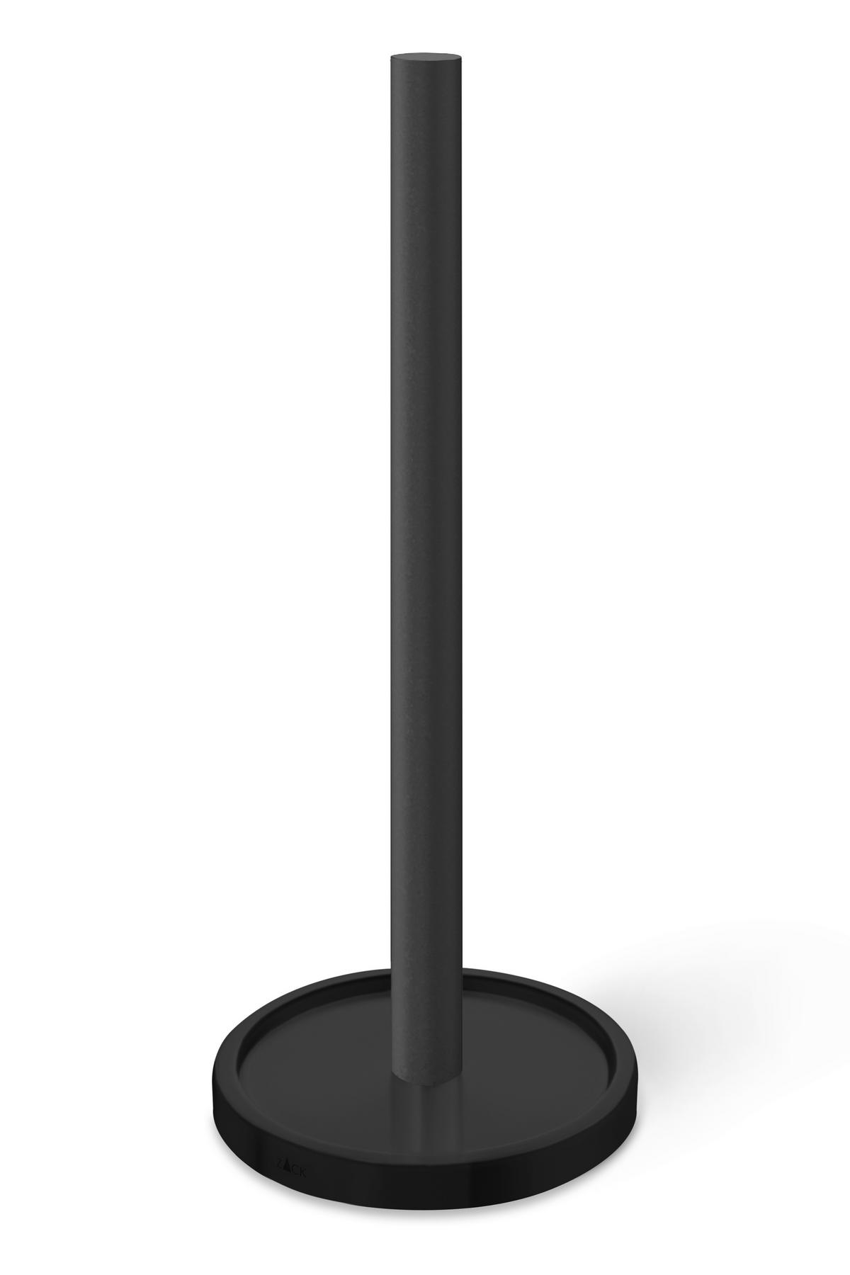 DRŽALO ZA TOALETNI PAPIR - črna, Design, kovina (15/37cm) - Zack