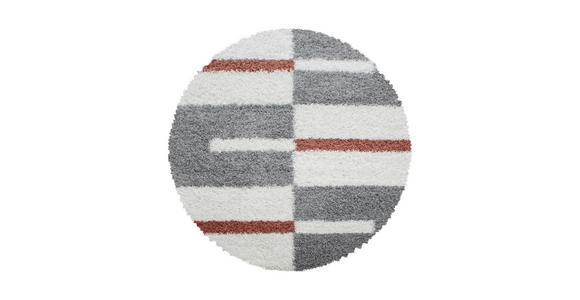 HOCHFLORTEPPICH 200/200 cm Gala Terracotta  - Terracotta, Design, Textil (200/200cm) - Novel