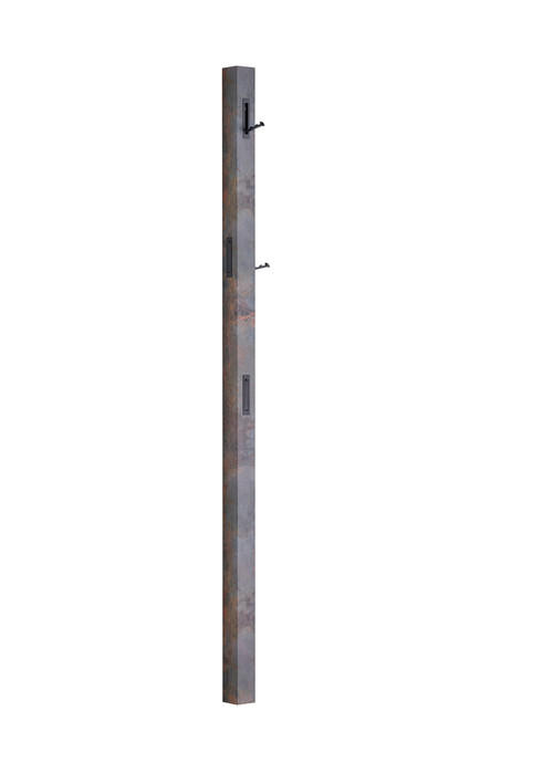 GARDEROBENLEISTE  in Rostfarben  - Rostfarben, KONVENTIONELL, Holzwerkstoff (7/185/7cm)