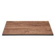 WASCHTISCH-ABDECKPLATTE  - Eichefarben/Schwarz, Design, Holzwerkstoff (73/44,5/1,6cm) - Xora