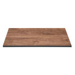 WASCHTISCH-ABDECKPLATTE  - Eichefarben/Schwarz, Design, Holzwerkstoff (73/44,5/1,6cm) - Xora