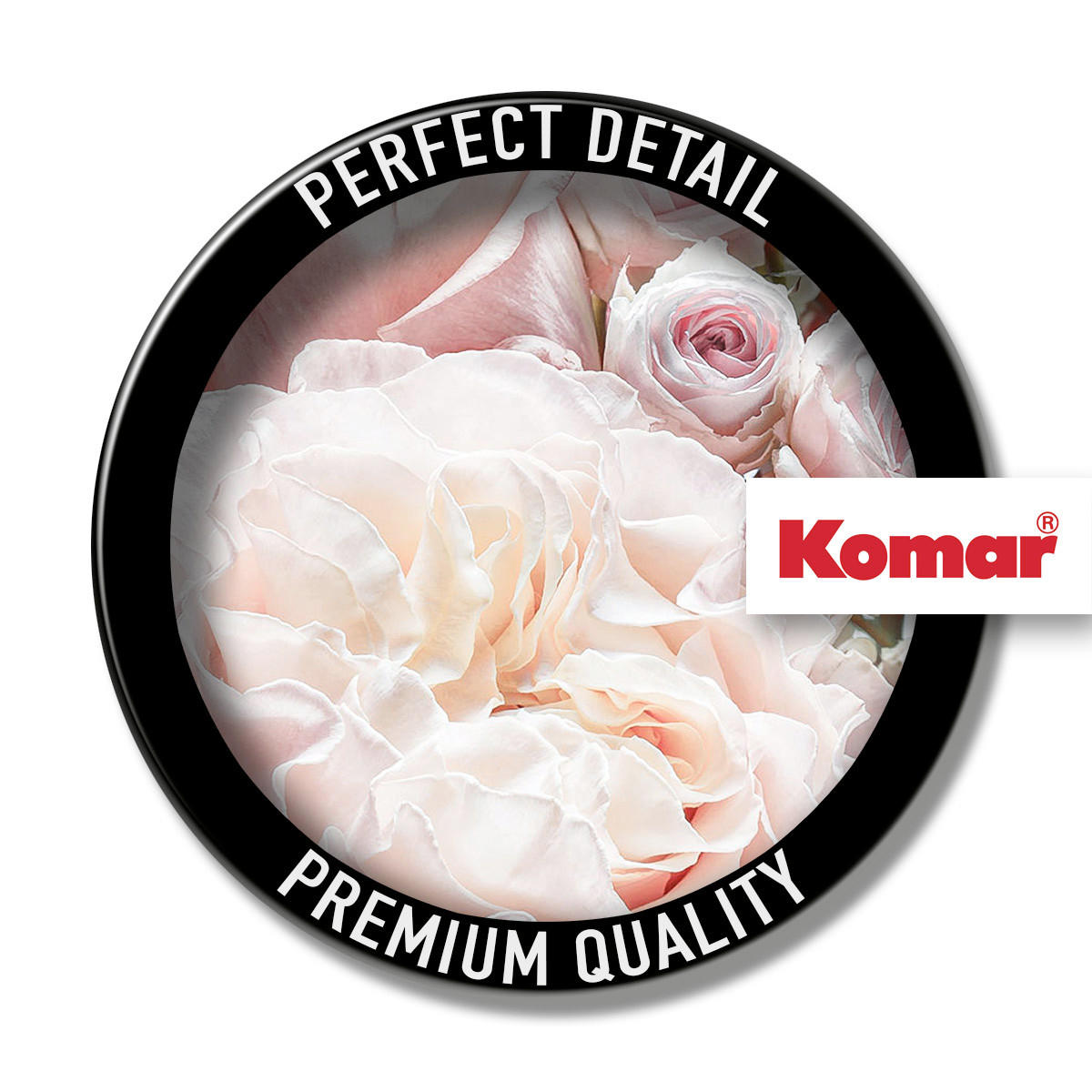 FOTOTAPETE - Rosa/Weiß, Basics (368/254cm) - Komar