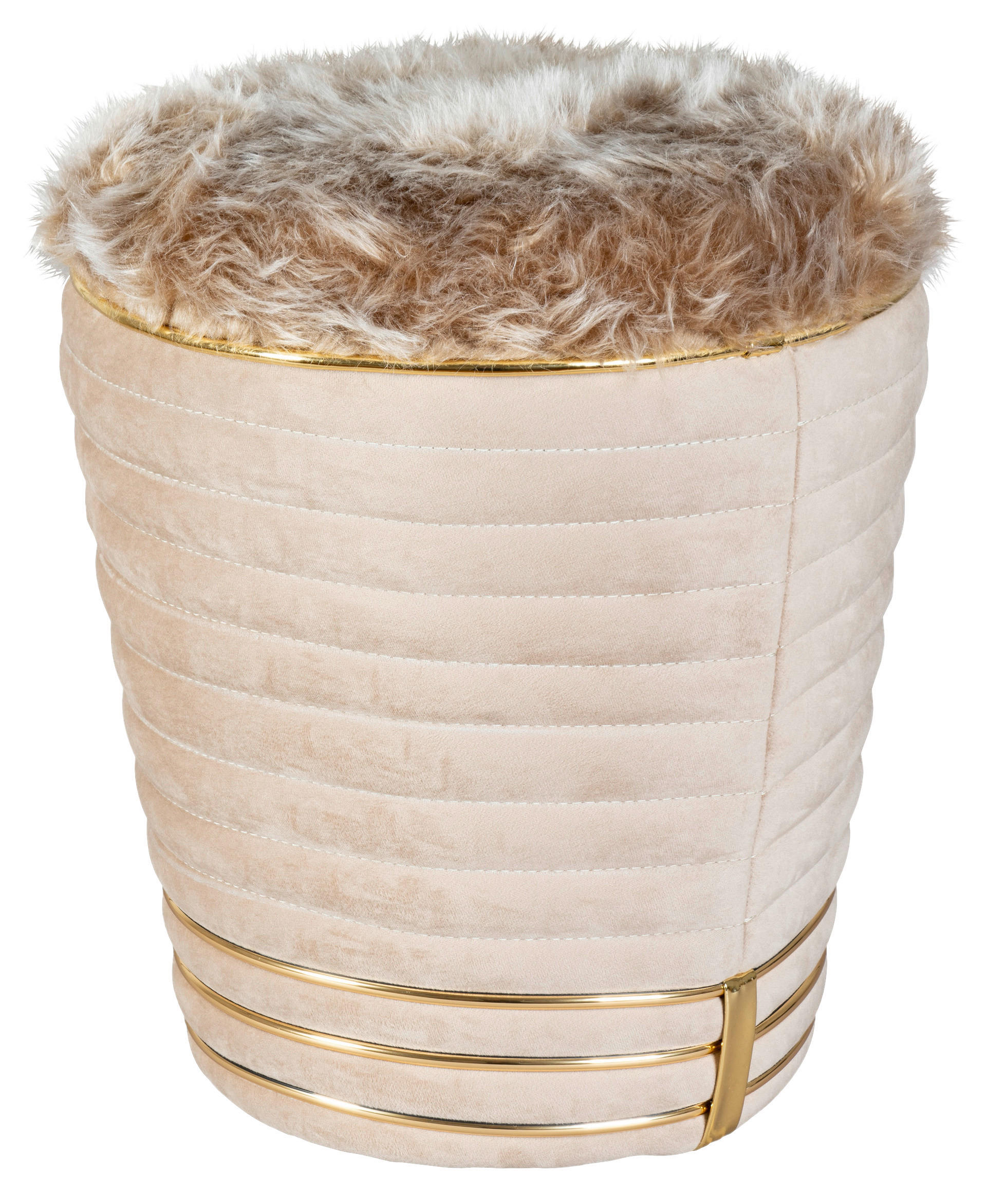 MID.YOU TABURET, textil, 42/50 cm
