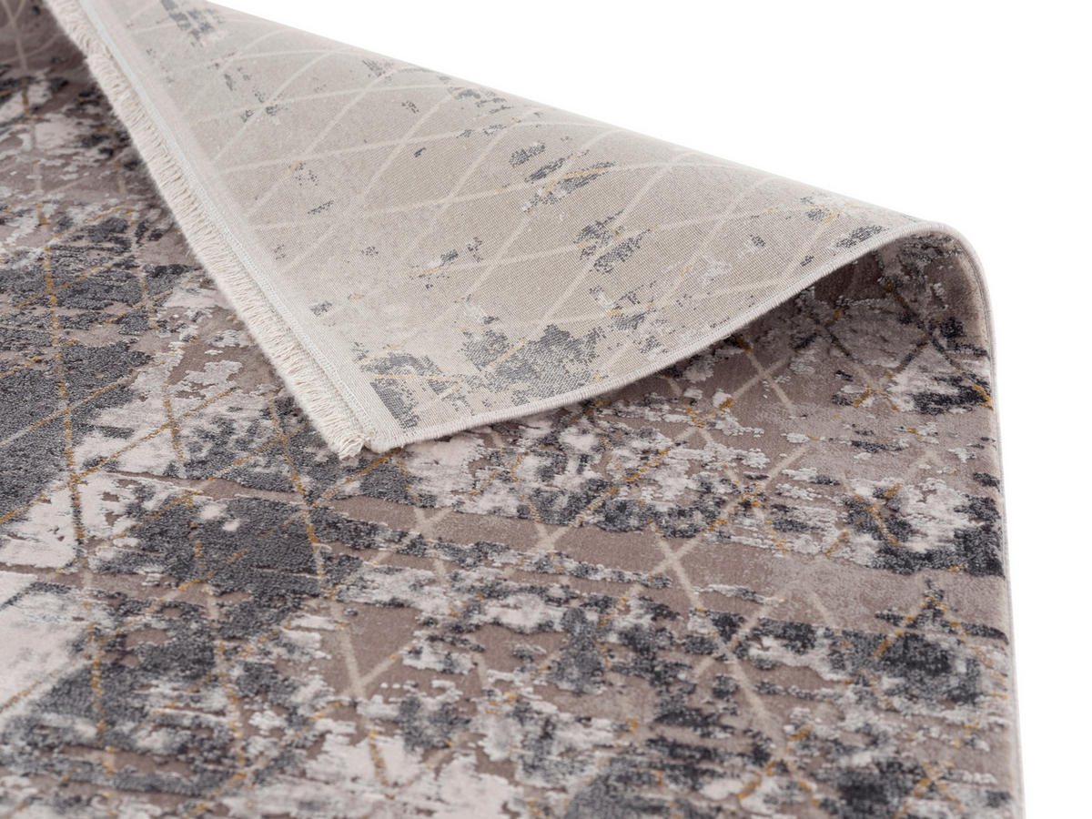 WEBTEPPICH 80/150 cm Vision Anthrazit  - Anthrazit, Basics, Textil (80/150cm) - Schöner Wohnen