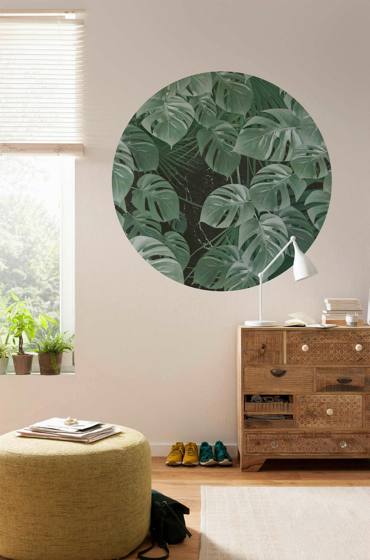 FOTOTAPET  - grön, Trend, papper (125cm) - Komar