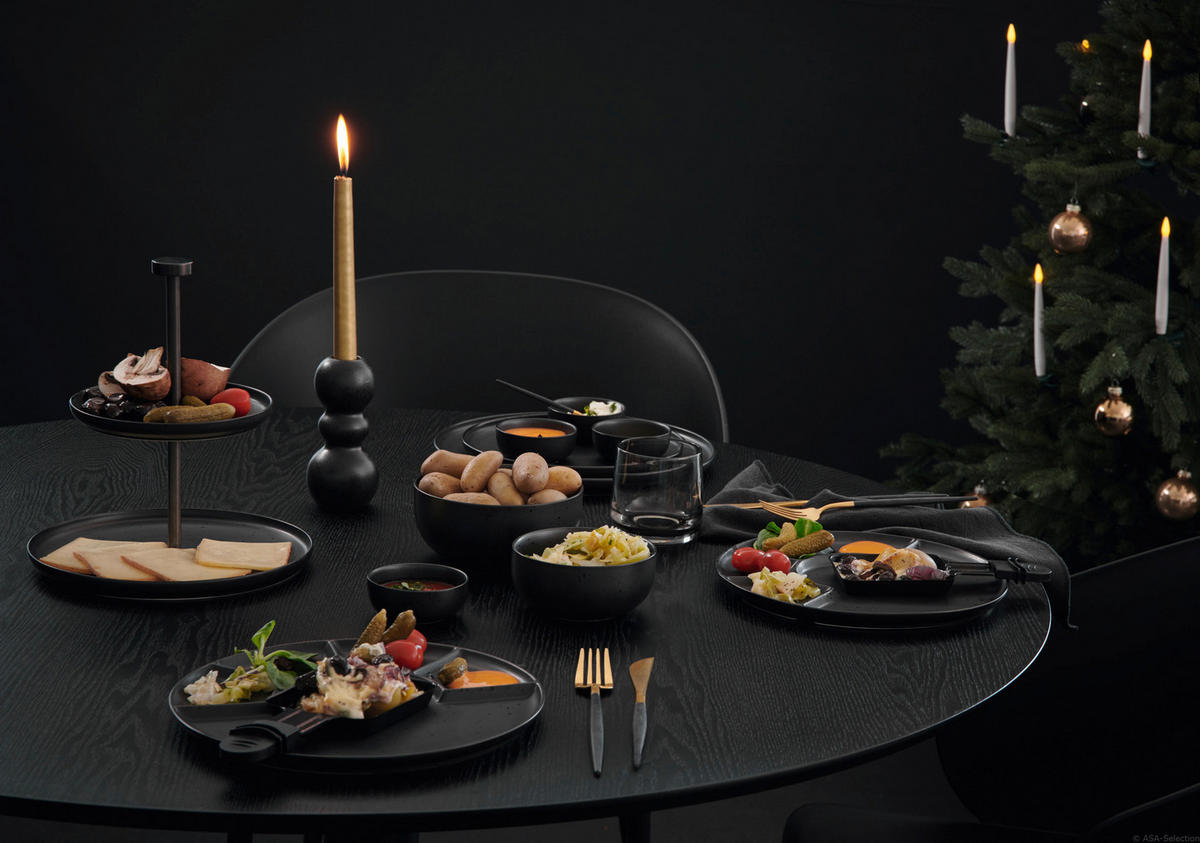 SPEISETELLER coppa 26,5 cm  - Schwarz, Design, Keramik (26,5cm) - ASA
