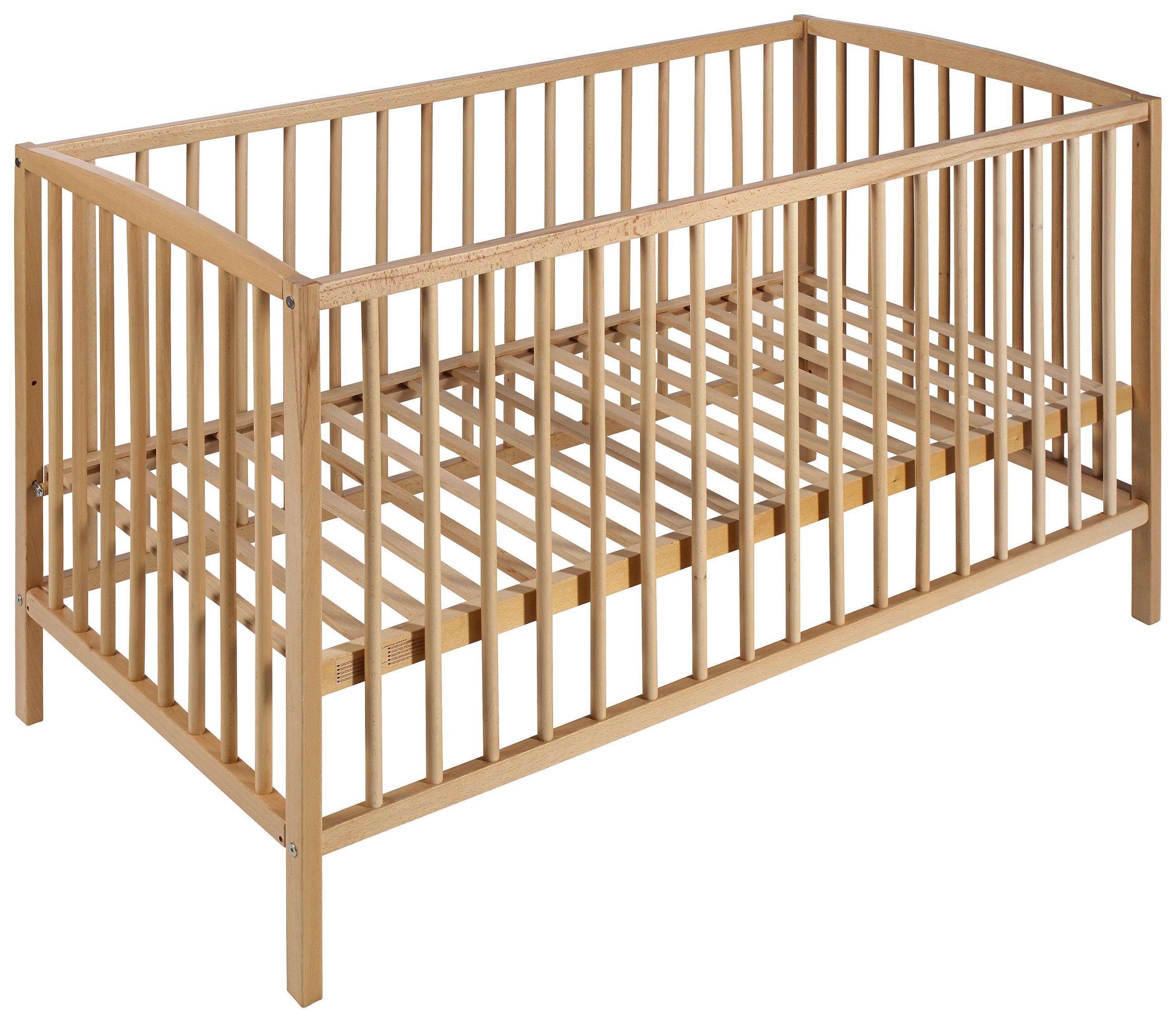 GITTERBETT Katja   120/60 cm  - Naturfarben, LIFESTYLE, Holz (120/60cm) - My Baby Lou