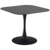 STOL ZA BLAGOVAONICU  crna  metal, keramika      - crna, Design, metal/keramika (90/90/75cm) - MID.YOU