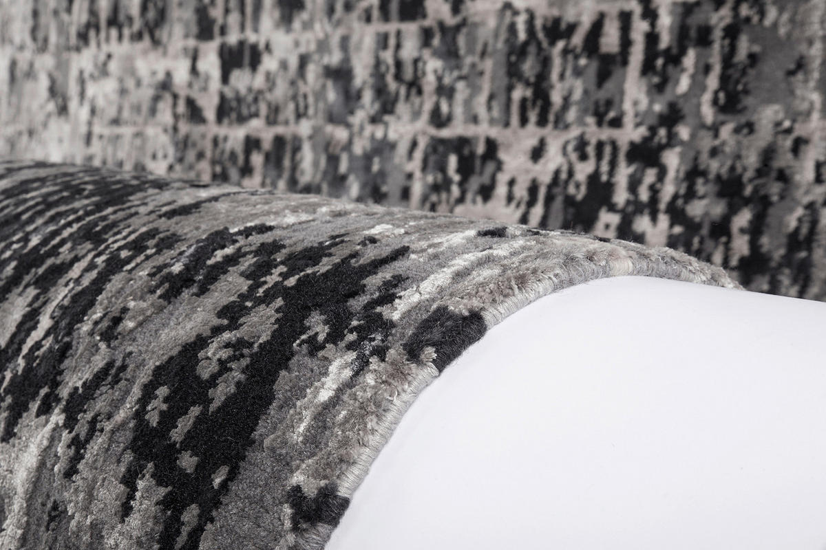 COVOR CU ȚESĂTURĂ PLATĂ  - argintiu, Basics, textil (160/230cm) - Obsession