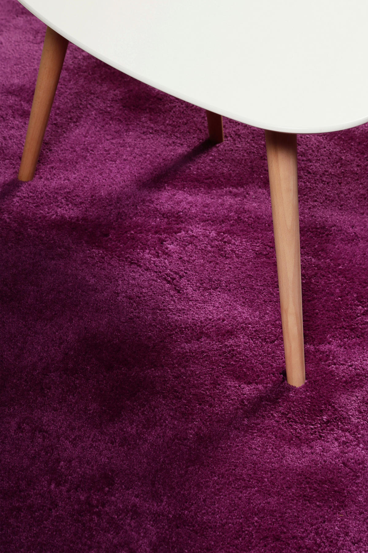 HOCHFLORTEPPICH 160/230 cm Relaxx Violett, Weinrot  - Violett/Weinrot, Basics, Textil (160/230cm) - Esprit