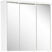 SPIEGELSCHRANK 80/73/16 cm - Weiß, KONVENTIONELL, Glas/Holzwerkstoff (80/73/16cm) - Sadena
