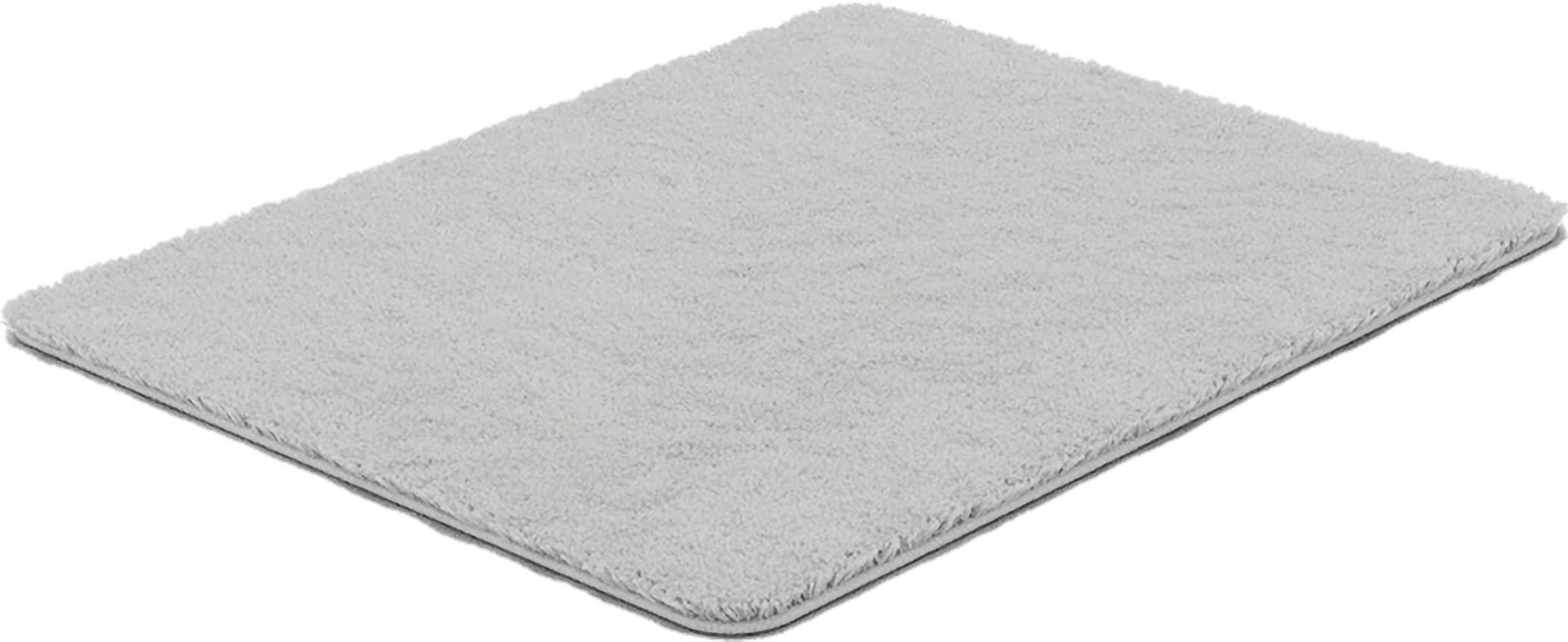 BADTEPPICH GRUND Grau 50/60 cm  - Grau, Basics, Kunststoff/Textil (50/60cm) - Grund