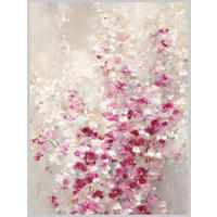 LEINWANDBILD Blumen 90/120 cm  - Multicolor, Basics, Holz/Papier (90/120cm) - Euroart