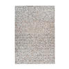 FLACHWEBETEPPICH 80/150 cm Finish 125 Grau / Silber Grau, Silberfarben  - Silberfarben/Grau, Basics, Leder/Textil (80/150cm) - Novel