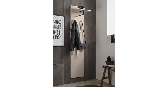 GARDEROBENPANEEL  in 40/180/30 cm  - Kaschmir, Design, Holzwerkstoff (40/180/30cm) - Voleo