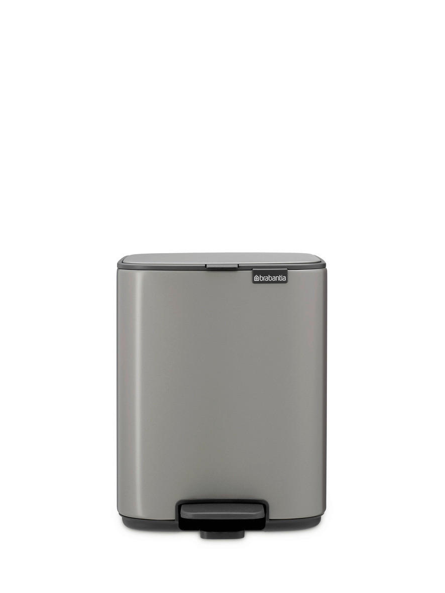 KANTA SA PAPUČICOM  7 l   - antracit/platinasta, Osnovno, metal/plastika (24,2/31/24,2cm) - Brabantia