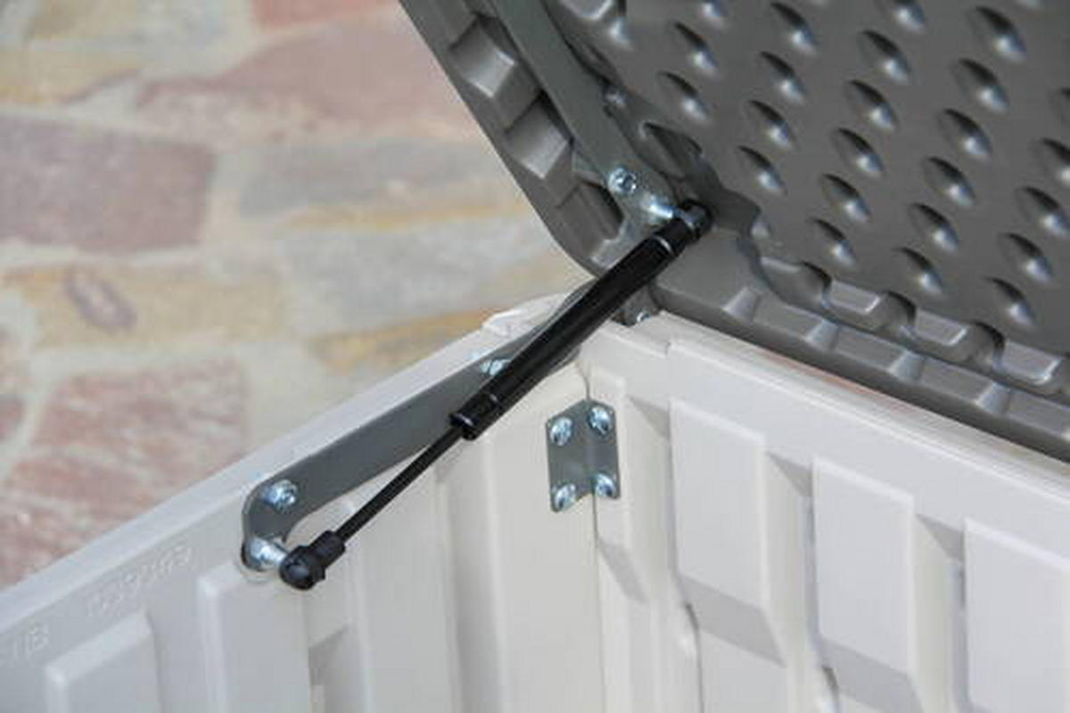 KISSENBOX 153/68/61 cm  - Grau, Basics, Kunststoff (153/68/61cm)