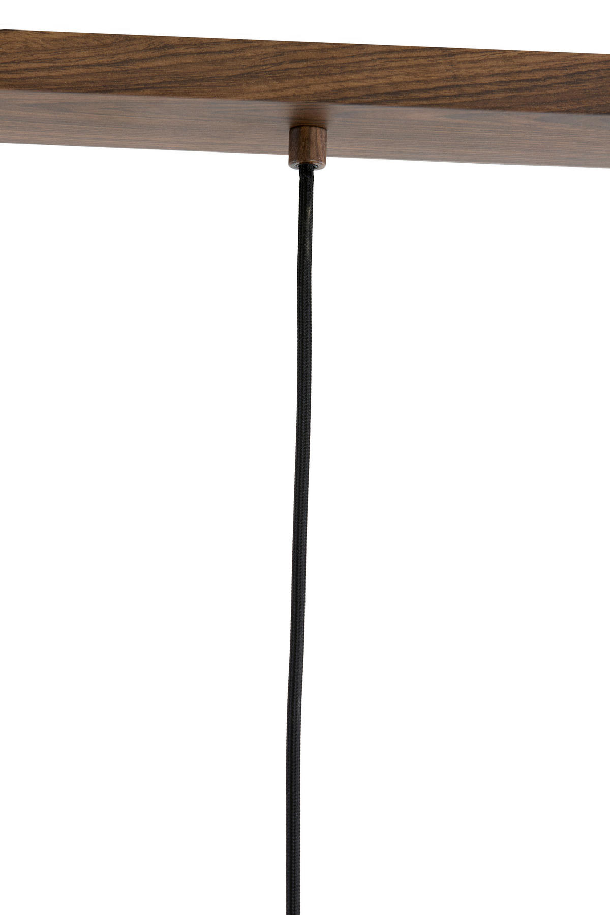 HÄNGELEUCHTE Dania 90/22/32 cm   - Braun, Design, Textil/Metall (90/22/32cm) - Light & Living