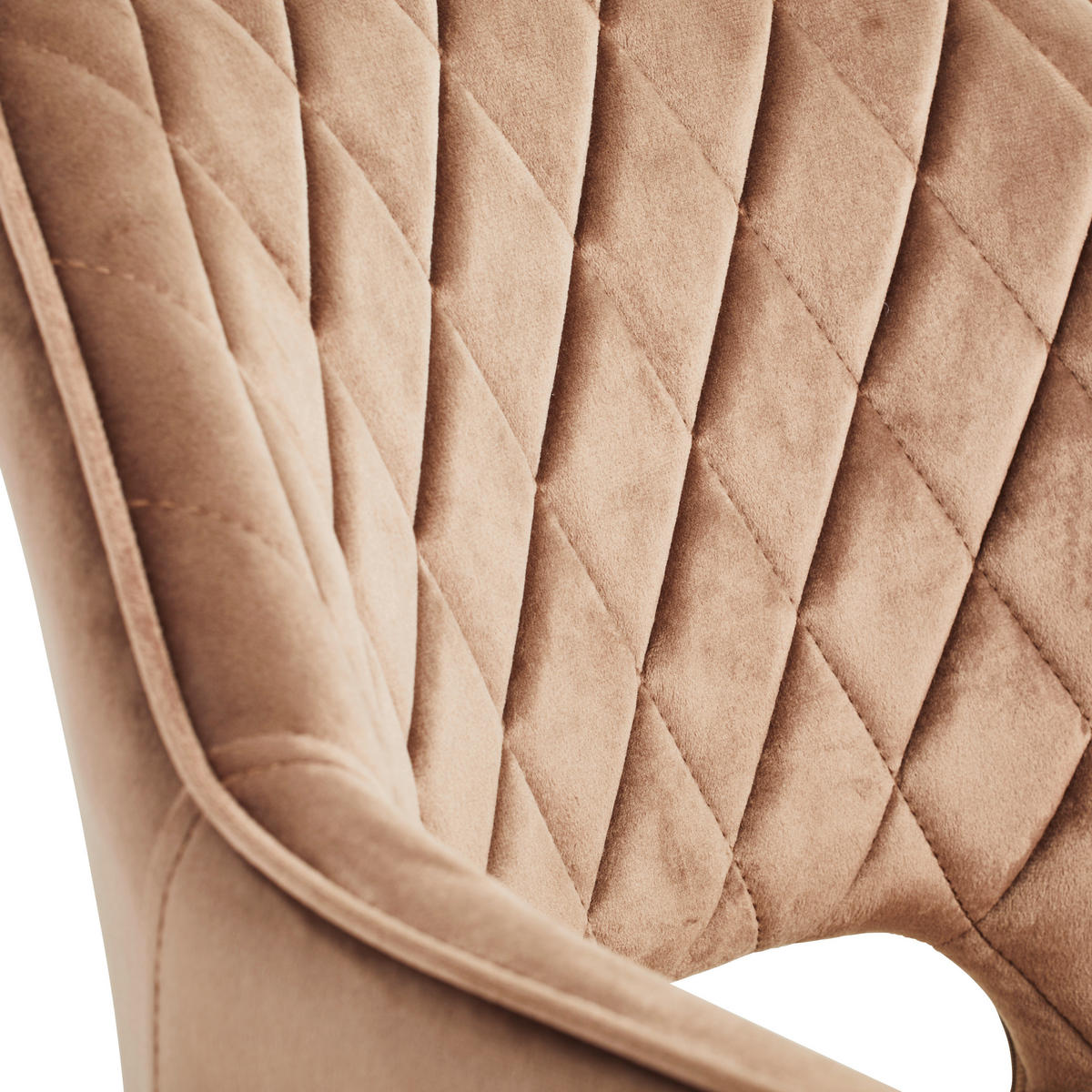 BÁRSZÉK fém, textil fekete, taupe  - fekete/taupe, Modern, textil/fém (55/105/53cm) - MID.YOU
