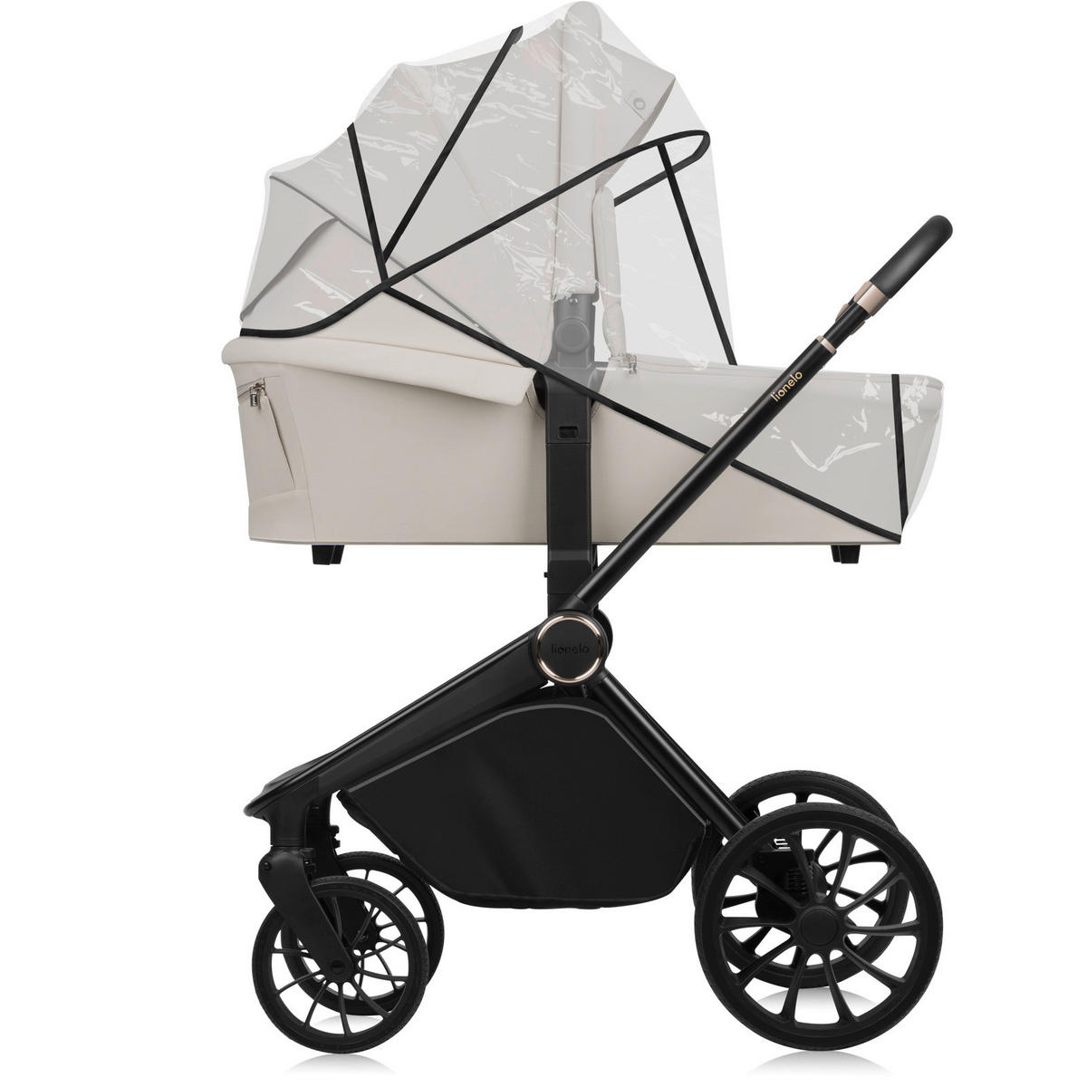 KINDERWAGENSET  Mika Plus 2in1  Beige Sand  - Beige, Basics (93/62/110cm) - Lionelo