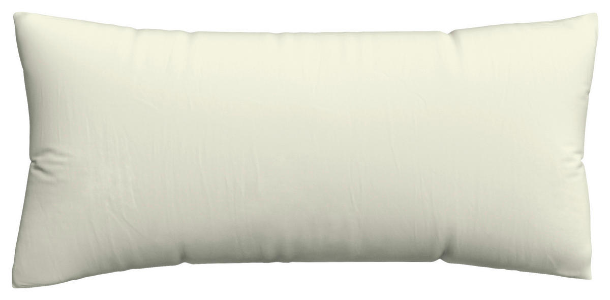 KOPFKISSENBEZUG KNITTED JERSEY 40/80 cm  - Hellgelb, Basics, Textil (40/80cm) - Schlafgut