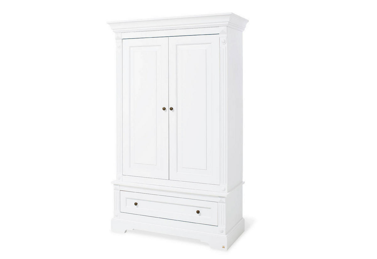 BABYZIMMER PINOLINO EMILIA  - Weiß, Trend, Holzwerkstoff - Pinolino