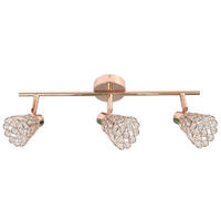 DECKENLEUCHTE Glossy 8/55/17 cm  - Roségold, KONVENTIONELL, Metall (8/55/17cm)